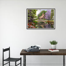 Charger l&#39;image dans la galerie, Maison - diamant rond complet - 30x40cm
