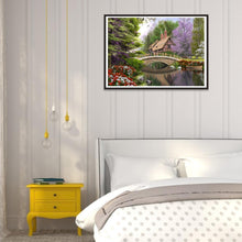 Charger l&#39;image dans la galerie, Maison - diamant rond complet - 30x40cm
