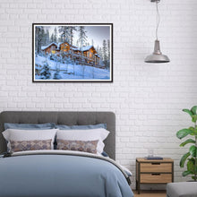 Charger l&#39;image dans la galerie, Maison - diamant rond complet - 30x40cm
