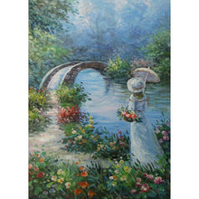 Charger l&#39;image dans la galerie, Paysage - diamant rond complet - 30x40cm
