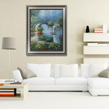 Charger l&#39;image dans la galerie, Paysage - diamant rond complet - 30x40cm
