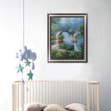 Charger l&#39;image dans la galerie, Paysage - diamant rond complet - 30x40cm
