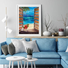 Charger l&#39;image dans la galerie, Paysage - diamant rond complet - 30x40cm
