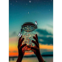 Charger l&#39;image dans la galerie, Paysage - diamant rond complet - 30x40cm
