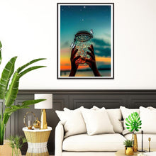 Charger l&#39;image dans la galerie, Paysage - diamant rond complet - 30x40cm
