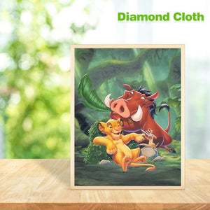 Lion King - Full Drill DIY Diamond Painting