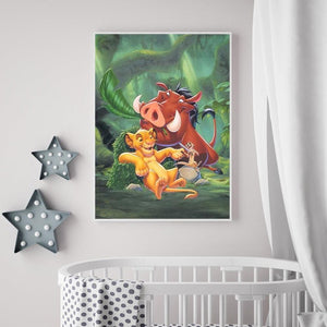 Lion King - Full Drill DIY Diamond Painting