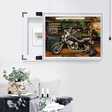 Charger l&#39;image dans la galerie, Paysage de voiture - diamant rond complet - 40x30cm
