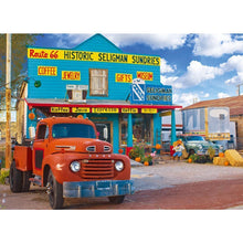 Charger l&#39;image dans la galerie, Paysage de voiture - diamant rond complet - 40x30cm
