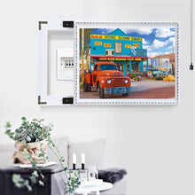 Charger l&#39;image dans la galerie, Paysage de voiture - diamant rond complet - 40x30cm
