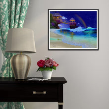 Charger l&#39;image dans la galerie, Paysage - diamant rond complet - 40x30cm
