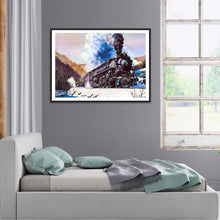 Charger l&#39;image dans la galerie, Train - diamant rond complet - 30x40cm
