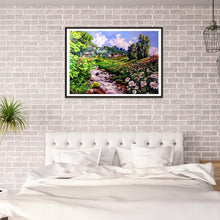 Charger l&#39;image dans la galerie, Paysage - diamant rond complet - 30x40cm
