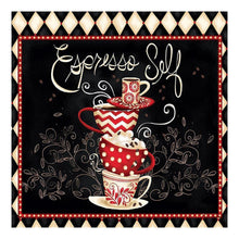 Charger l&#39;image dans la galerie, Coupe - diamant rond complet - 30x30cm
