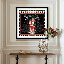 Charger l&#39;image dans la galerie, Coupe - diamant rond complet - 30x30cm
