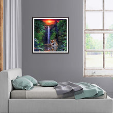 Charger l&#39;image dans la galerie, Paysage - diamant rond complet - 30x30cm
