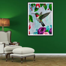 Charger l&#39;image dans la galerie, Fleurs - diamant rond complet - 30x40cm
