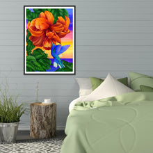 Charger l&#39;image dans la galerie, Fleurs - diamant rond complet - 30x40cm
