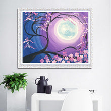 Charger l&#39;image dans la galerie, Paysage - diamant rond complet - 40x30cm
