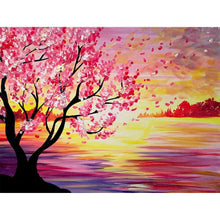 Charger l&#39;image dans la galerie, Paysage - diamant rond complet - 40x30cm
