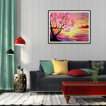 Charger l&#39;image dans la galerie, Paysage - diamant rond complet - 40x30cm
