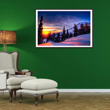 Charger l&#39;image dans la galerie, Paysage - diamant rond complet - 40x30cm
