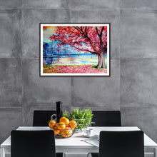 Charger l&#39;image dans la galerie, Paysage - diamant rond complet - 40x30cm
