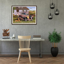 Charger l&#39;image dans la galerie, Paysage rural - diamant rond complet - 40x30cm
