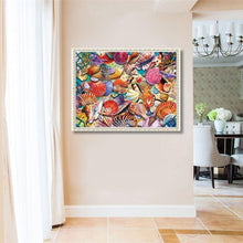 Charger l&#39;image dans la galerie, Plage d’océan - diamant rond complet - 40x30cm
