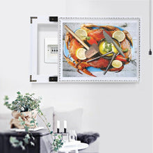 Charger l&#39;image dans la galerie, Plage d’océan - diamant rond complet - 40x30cm
