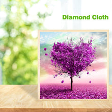Charger l&#39;image dans la galerie, Arbre d’amour - diamant rond complet - 35x35cm
