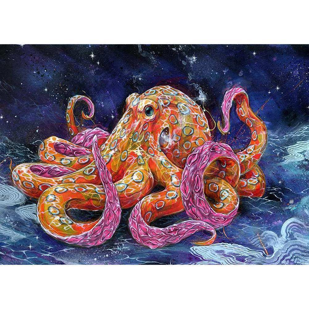 Animal - diamant rond complet - 40x30cm