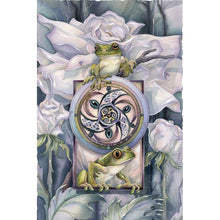 Charger l&#39;image dans la galerie, Grenouille - diamant rond complet - 30x40cm
