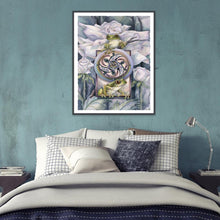 Charger l&#39;image dans la galerie, Grenouille - diamant rond complet - 30x40cm
