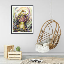 Charger l&#39;image dans la galerie, Grenouille - diamant rond complet - 30x40cm

