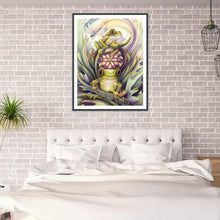 Charger l&#39;image dans la galerie, Grenouille - diamant rond complet - 30x40cm
