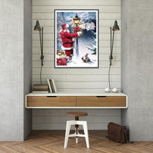 Charger l&#39;image dans la galerie, Père Noël - diamant rond complet - 30x40cm
