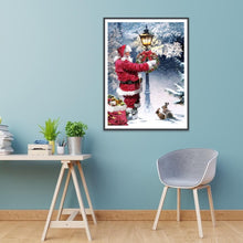 Charger l&#39;image dans la galerie, Père Noël - diamant rond complet - 30x40cm

