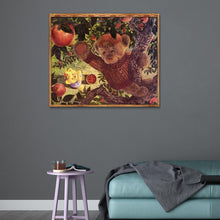 Charger l&#39;image dans la galerie, Ours - diamant rond complet - 35x30cm
