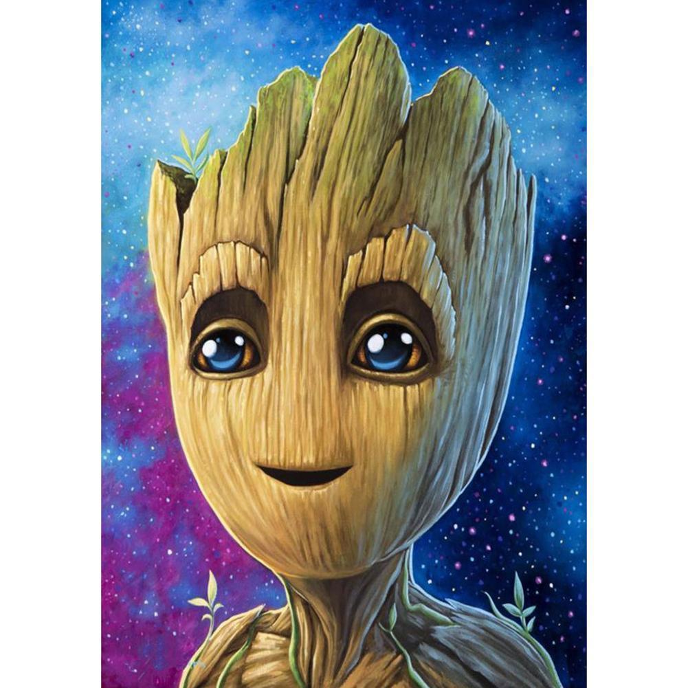 Groot - diamant rond complet - 30x40cm