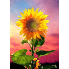 Charger l&#39;image dans la galerie, Tournesol - diamant rond complet - 30x40cm
