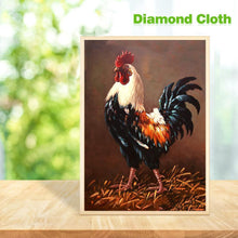 Charger l&#39;image dans la galerie, Coq - diamant rond complet - 30x40cm
