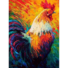 Charger l&#39;image dans la galerie, Coq - diamant rond complet - 30x40cm
