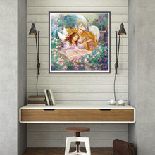 Charger l&#39;image dans la galerie, Fille - diamant rond complet - 30x30cm
