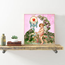 Charger l&#39;image dans la galerie, Fille - diamant rond complet - 30x30cm
