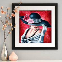 Charger l&#39;image dans la galerie, Beauté - diamant rond complet - 30x30cm
