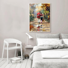 Charger l&#39;image dans la galerie, Couple - diamant rond complet - 30x40cm
