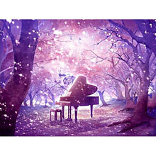 Charger l&#39;image dans la galerie, Piano - diamant rond complet - 30x40cm
