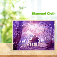 Charger l&#39;image dans la galerie, Piano - diamant rond complet - 30x40cm
