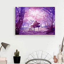 Charger l&#39;image dans la galerie, Piano - diamant rond complet - 30x40cm
